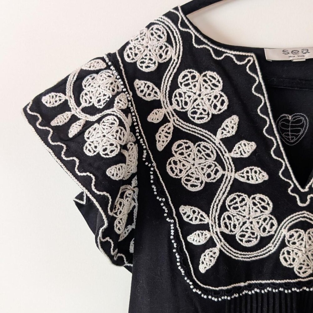 Sea NY Embroidered Tunic Dress - Picture 3 of 6